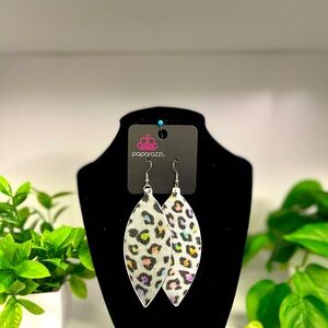 Fashionable earrings.